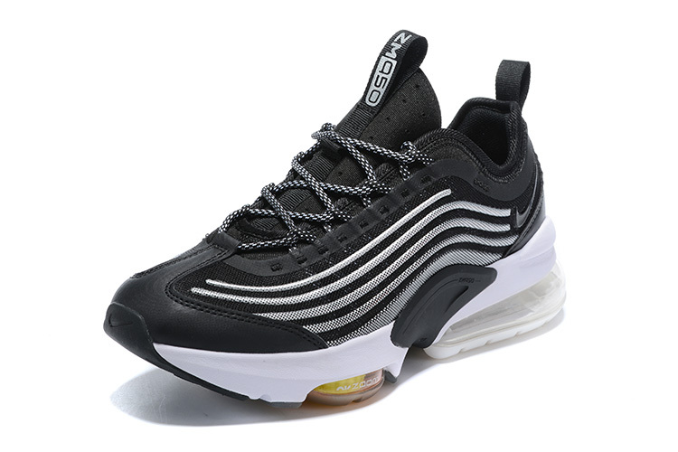 2020 Women Nike Air Max Zoom 950 Black White Yellow Shoes